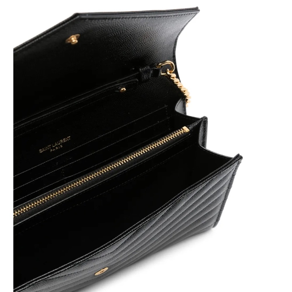 Saint Laurent Cassandre logo-plaque clutch bag Certificate of Authenticity - Picture 5 of 13